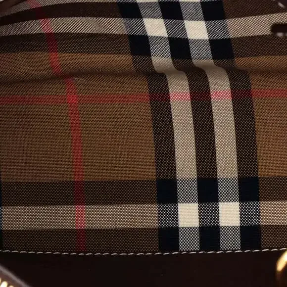 Burberry Title Top Handle Bag Leather #247519B73B - Picture 5 of 8